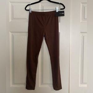 Brown leggings